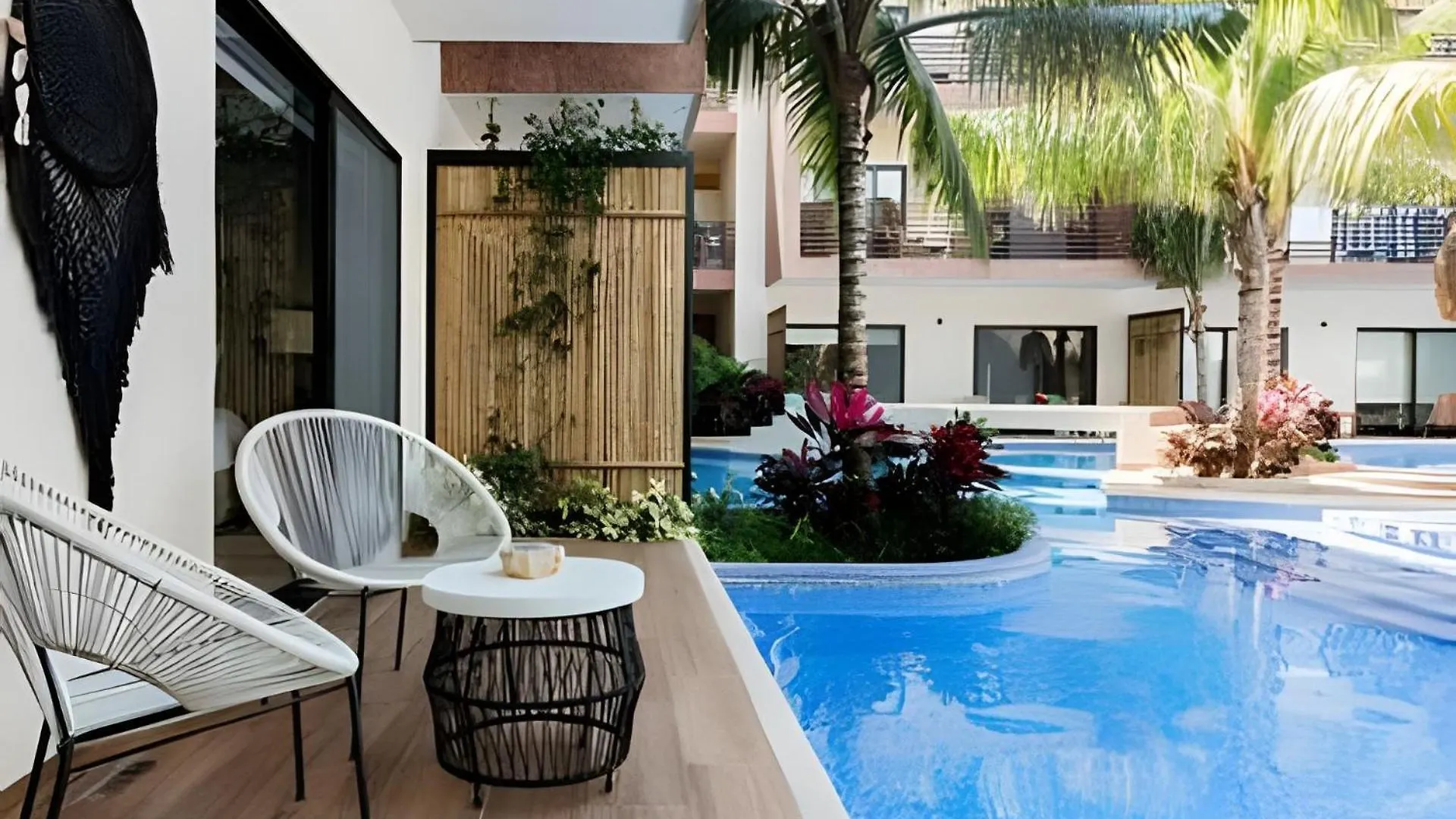Casa De Lujo Ka'An Maya Acceso Swimup A La Piscina 툴룸 멕시코